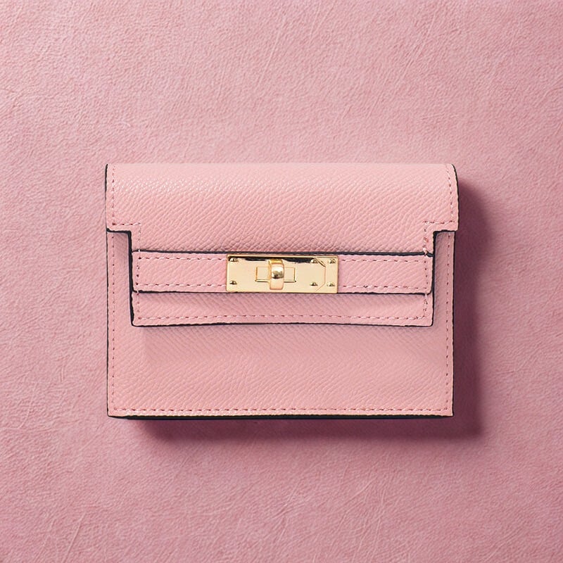 LE PORTE-CARTE ROSE POUDRÉ